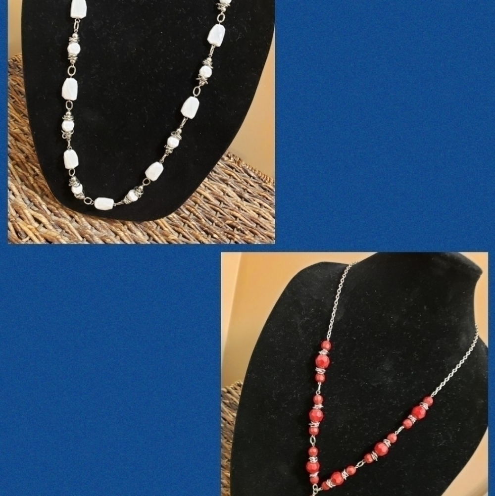 2 necklaces